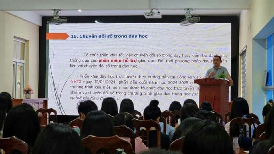 Công nghệ hóa trong giáo dục - Mục tiêu bền vững và lâu dài